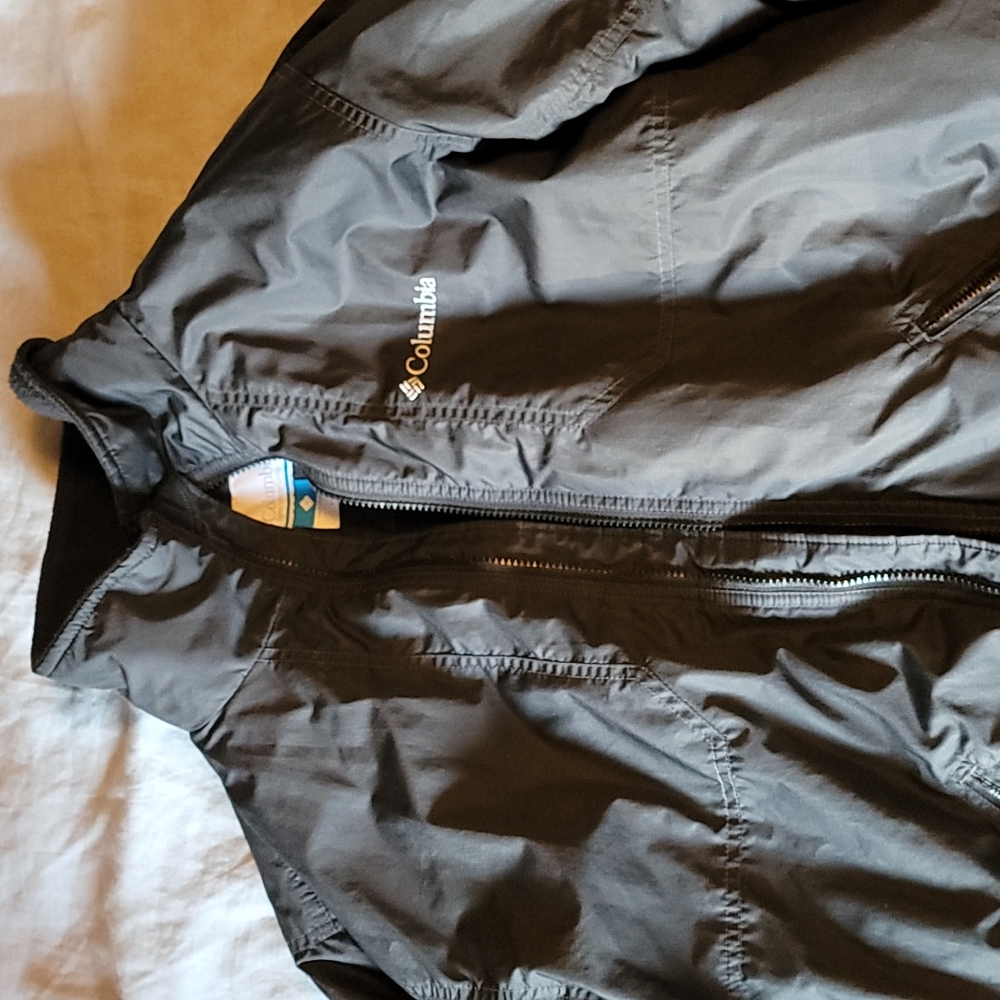Columbia Black mens snow jacket size large